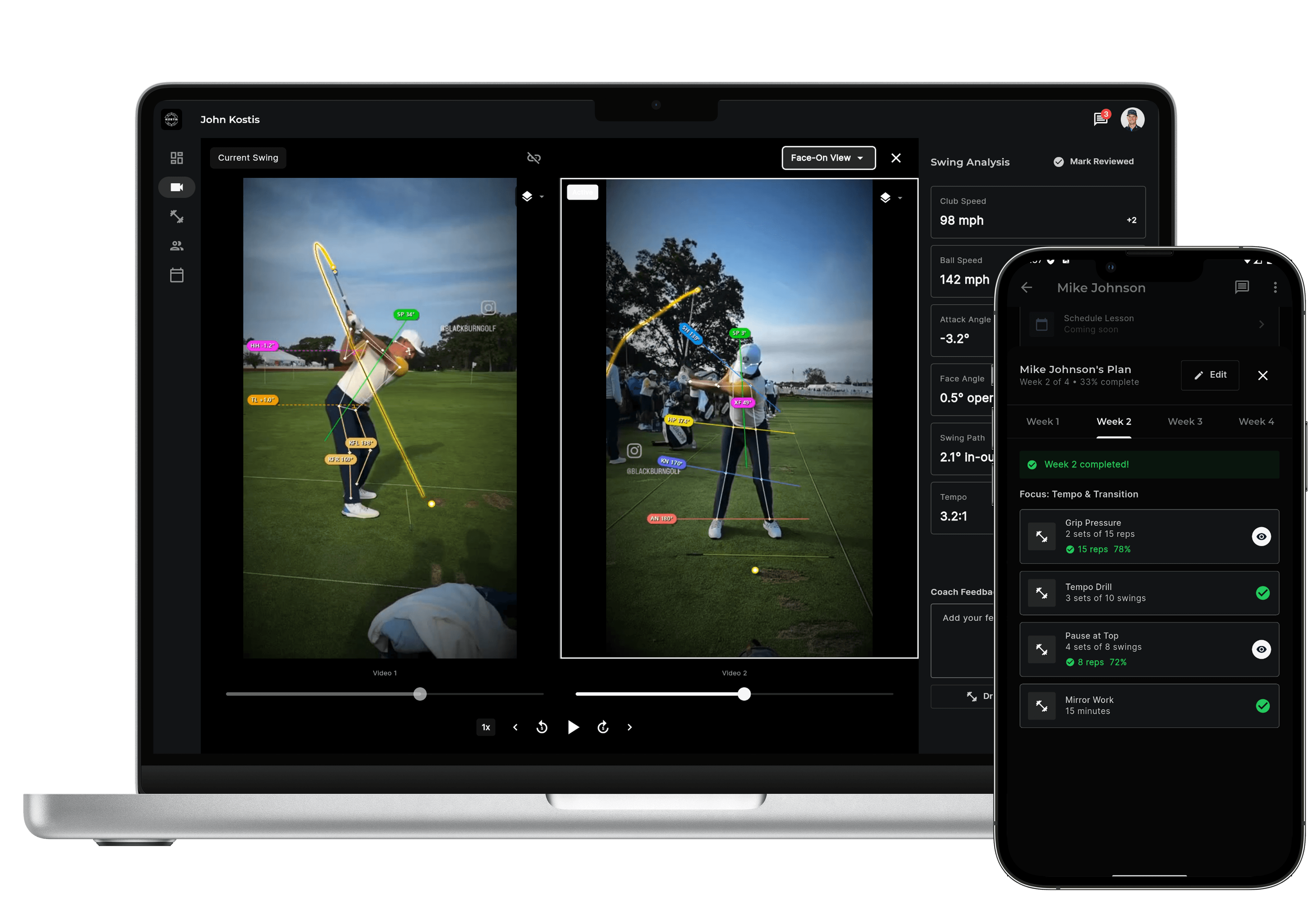 Sequence Lab on iPhone and MacBook